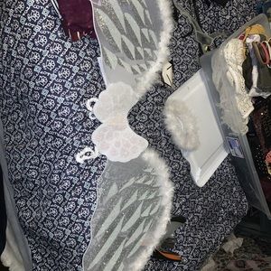 Angel wings & halo headband